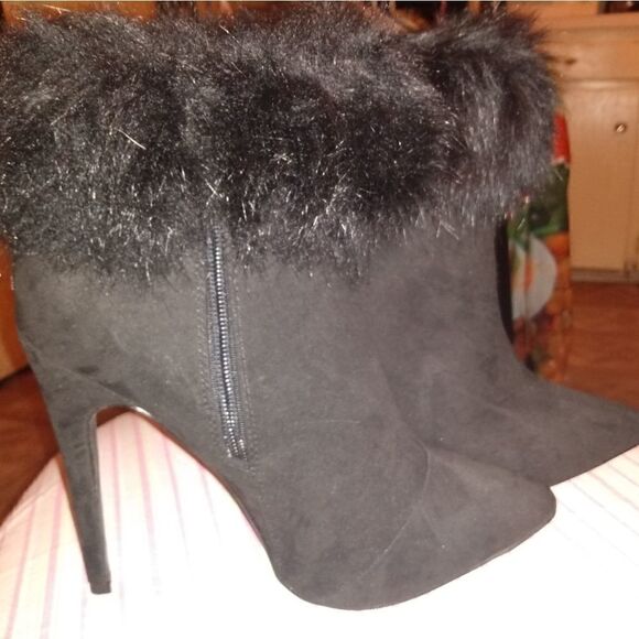 Black Swede Forever 21 size 8 boots - Picture 2 of 8